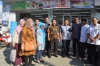 Dinas Koperindagkop Sulbar Bersama Staf Ahli Mentri Pengamanan pasar , Pantau Harga dan Kesediaan Sembako Menjelang Puasa