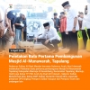 Bersama Gubernur Sulbar, Nova Lakukan Peletakan Batu Pertama Pembangunan Masjid Aceh Di Te&#039;beng