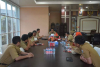 Sekprov Sulbar Rapat Bersama Kadis Kominfo Beserta Staf