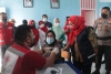 PMI Launching Vaksinasi di SMK Bakti Kabuloang