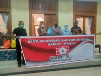 Usai Pasca Gempa Di Sulbar, KKSS Kembali Berbagi Sembako Untuk Korban Bencana
