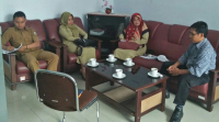 Koordinasi Tim Pengumpul Data Dinas Komunikasi Informatika Persandian dan Statistik ke Badan Pusat Statistik Provinsi Sulawesi Barat