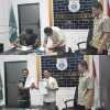 Dinas Perkim Sulbar-Korem 142 / Tatag Mamuju Jalin Kerja Sama Swakelola Pekerjaan Pembangunan Rabat Beton di Desa Bambu