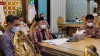 Gubernur Sulbar Hadiri Rakor Evaluasi Pelaksanaan PPKM Mikro