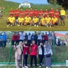 BPKPD Sulbar Semarakkan Senam Bersama dan Eksebisi Pertandingan Mini Soccer antar Kepala OPD