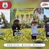 Mentan Panen Kedelai di Polman