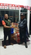 Respons Cepat Penanggulangan Bencana Banjir, BPBD Sulbar Serahkan Bantuan Logistik kepada BPBD Mamuju