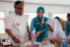 Dapat Kunjungan PJ Gubernur Bahtiar, Siswa SMA 1 Pasangkayu Antusias Ikuti Uji Coba Makan Bergizi Gratis