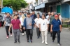 Kunker di Polman, PJ Bahtiar Bersama Pemkab Jalan Sehat dan Pantau Pasar