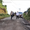 Gubernur Sulbar Pantau Pembangunan Jalan Lampa - Keppe
