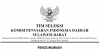 PENGUMUMAN JADWAL SELEKSI CALON ANGGOTA KPID PROVINSI SULAWESI BARAT PERIODE 2018-2021