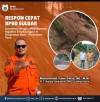 Respon Cepat BPBD Sulbar Koordinasi dengan BPBD Mamasa Kejadian Tanah Longsor di Pana’