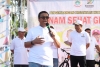 Senam Sehat dan Sosialisasi GKB Atasi Anak Putus Sekolah