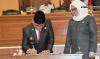 Rapat Paripurna Penyampaian Pendapat Akhir Fraksi dan Persetujuan Bersama Antara Pemprov Sulbar Dengan DPRD Provinsi Sulbar
