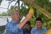 Carlo pantau Kebun Percontohan Kakao