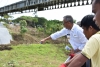 Pj Gubernur Sulbar Tinjau Lokasi Pembuatan Taman dan Kolam